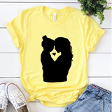 Mother Daughter Silhouette SVG