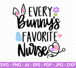 Favorite Nurse SVG