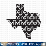 Texas Pattern Design SVG