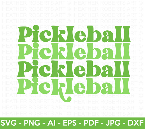 Pickleball SVG