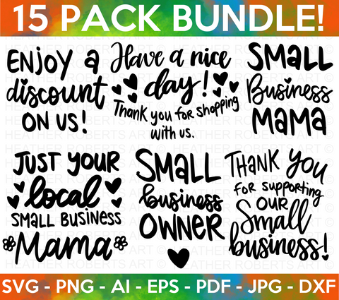 Small Business Owner SVG Bundle