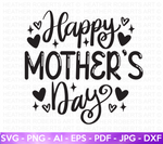 Happy Mother's Day SVG