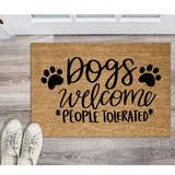 Funny Welcome Mat SVG
