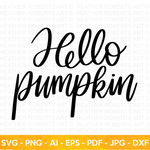 Hello Pumpkin SVG