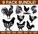 Chicken SVG Bundle