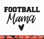 Football Mama SVG