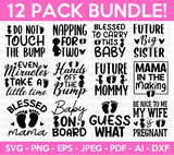 Pregnancy Svg Bundle