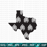 Texas Pattern Design SVG