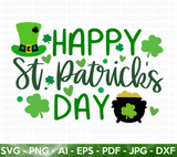 Happy St. Patrick's Day SVG