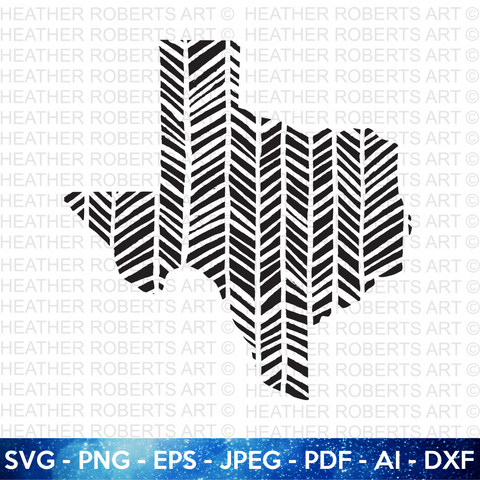 Texas Pattern Design SVG