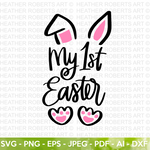 My First Easter SVG