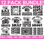 Retro Photography SVG Bundle