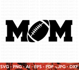 Football Mom SVG