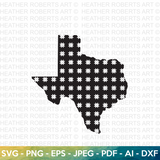 Texas Pattern Design SVG