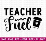 Teacher Fuel SVG