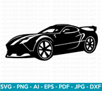 Sports Car SVG