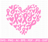 Breast Cancer Awareness Heart