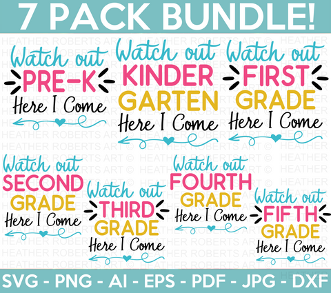 Back to School SVG Bundle