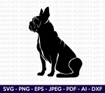 French Bulldog SVG