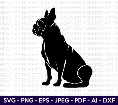 French Bulldog SVG