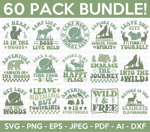 Camping SVG Bundle