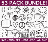 Doodle SVG Bundle