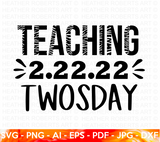 Teaching Twosday SVG
