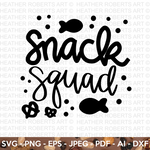 Snack Squad SVG