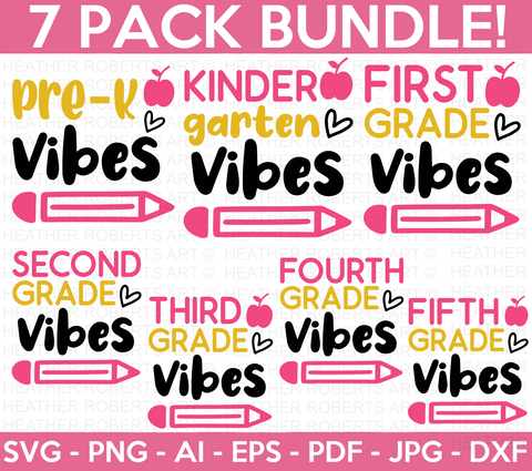 Back to School SVG Bundle