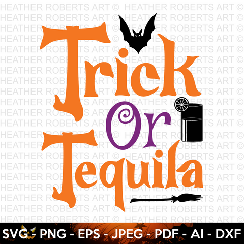 Trick or Tequila SVG