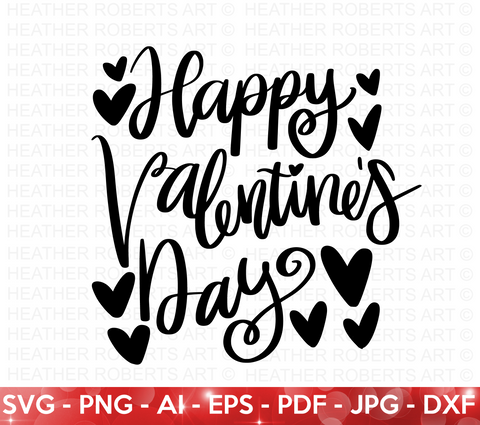 Happy Valentine's Day SVG