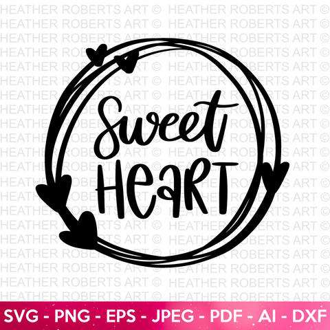 Sweet Heart SVG