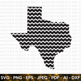 Texas Pattern Design SVG