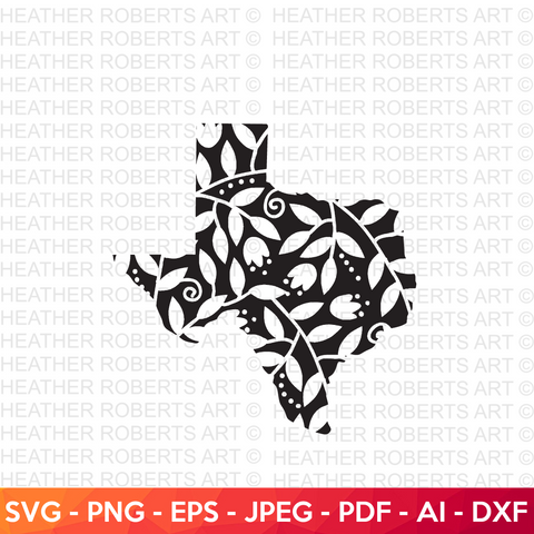 Texas Pattern Design SVG