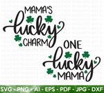 Lucky Mama and Lucky Charm SVG Bundle