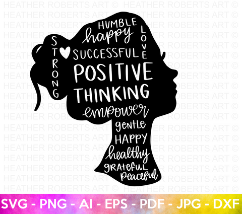 Positive Thinking SVG