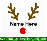 Reindeer Frame SVG