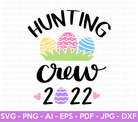 Easter Hunting Crew SVG