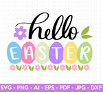 Hello Easter SVG