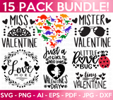 Valentines SVG Bundle