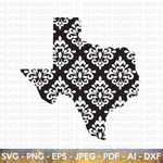 Texas Pattern Design SVG