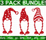 Christmas Gnomes SVG Bundle