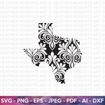 Texas Pattern Design SVG