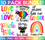 Gay Pride SVG Bundle