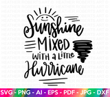 Sunshine and Hurricane SVG