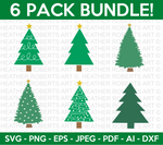 Christmas Trees Mini SVG Bundle