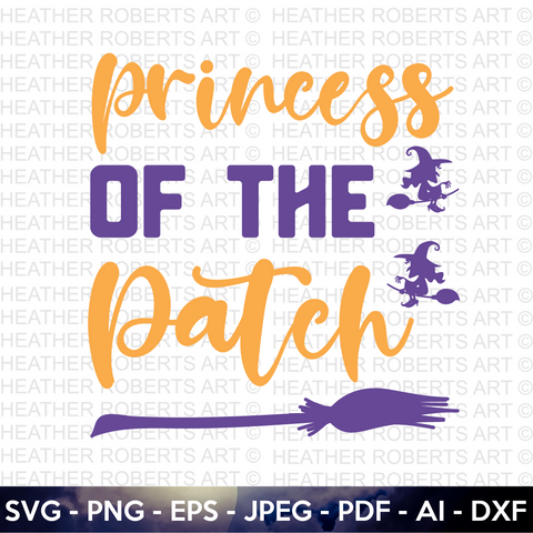 Princess of the Patch SVG