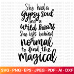 Gypsy Soul SVG