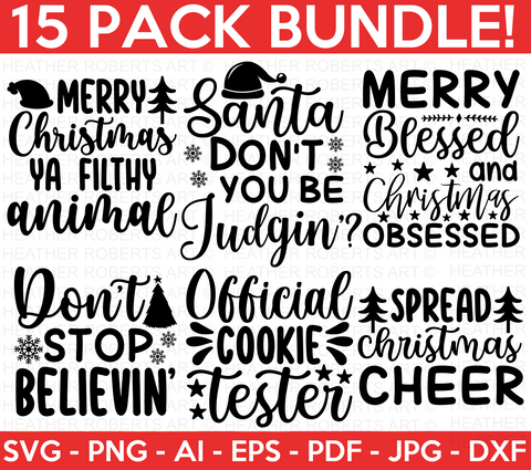 Christmas SVG Bundle