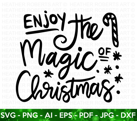 Magic of Christmas SVG